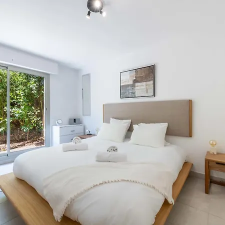 1-br Garden With Pool Peaceful Private Parking * Cannes