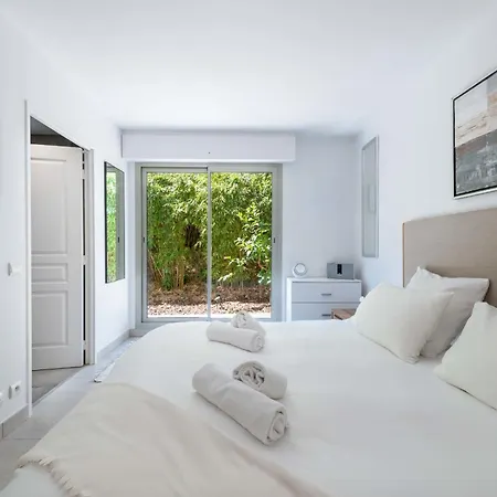 1-br Garden With Pool Peaceful Private Parking Apartmán Cannes