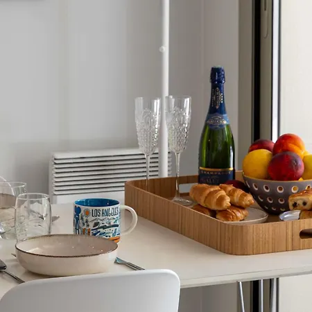 1-br Garden With Pool Peaceful Private Parking Appartement *