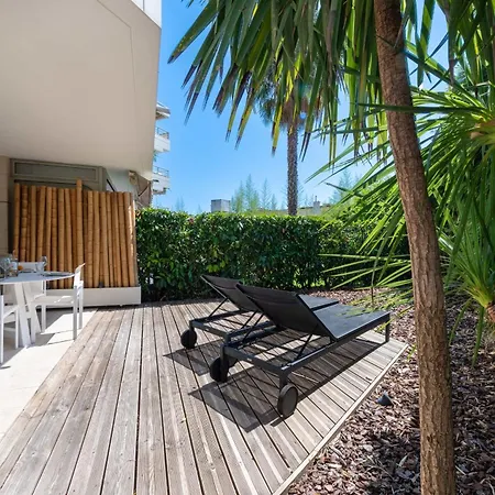 Appartement 1-br Garden With Pool Peaceful Private Parking *