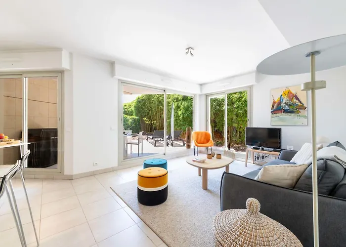 1-br Garden With Pool Peaceful Private Parking Apartamento Cannes
